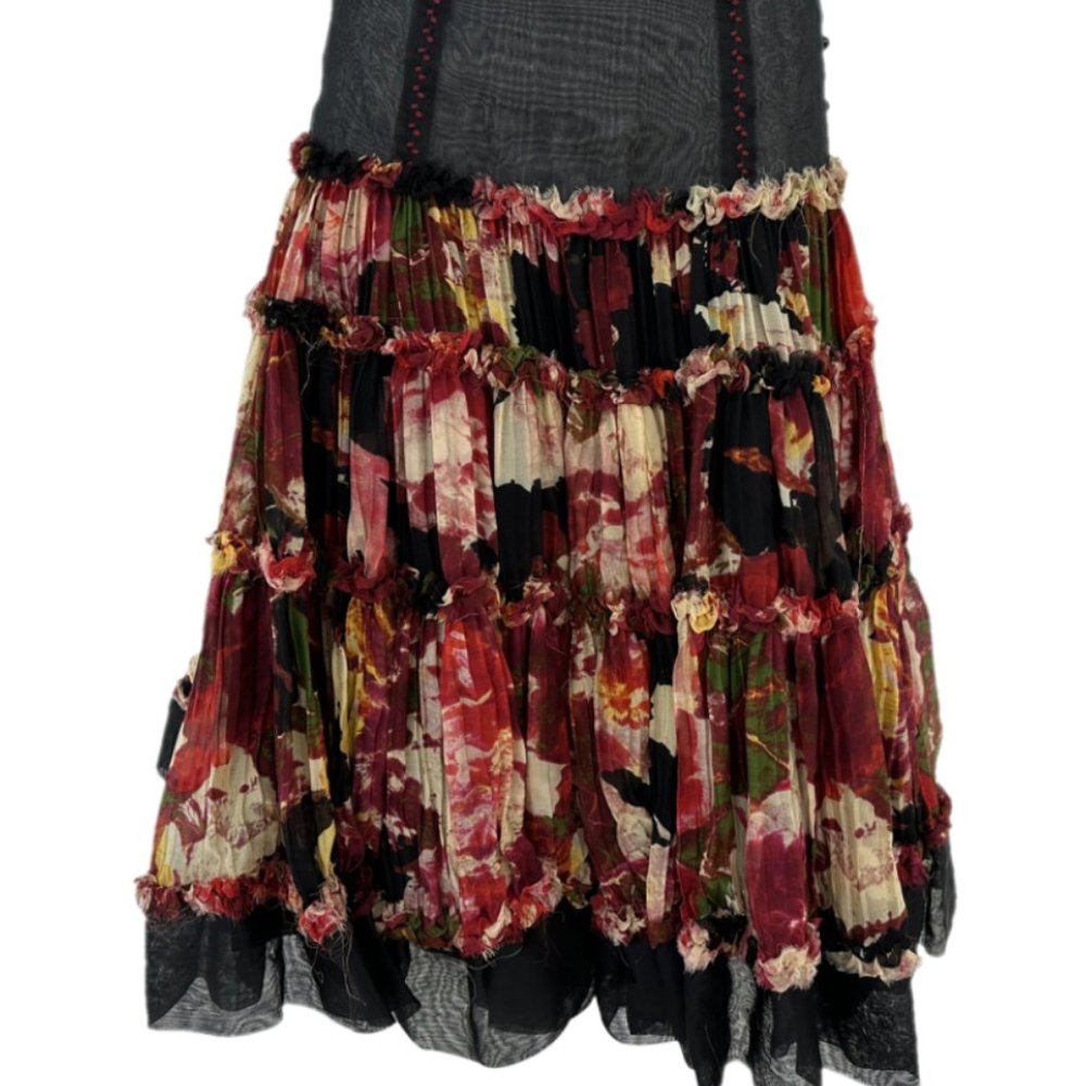 Jean Paul Gaultier Silk Skirt